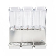 Crathco D35-3 Refrigerated Drink Dispenser w/ (3) 5 gal Bowls, Pre Mix, 115v