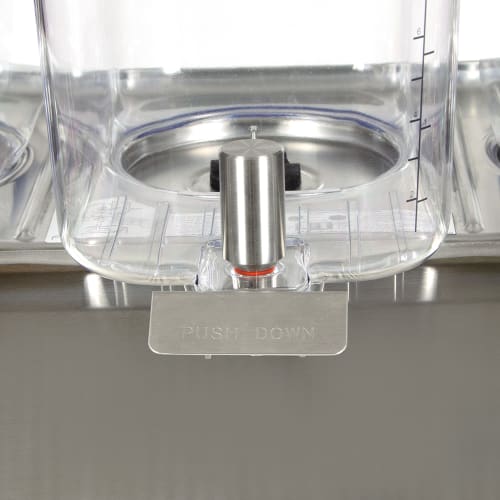 Crathco D35-4 Refrigerated Drink Dispenser w/ (3) 5 gal Bowls, Pre Mix, 115v