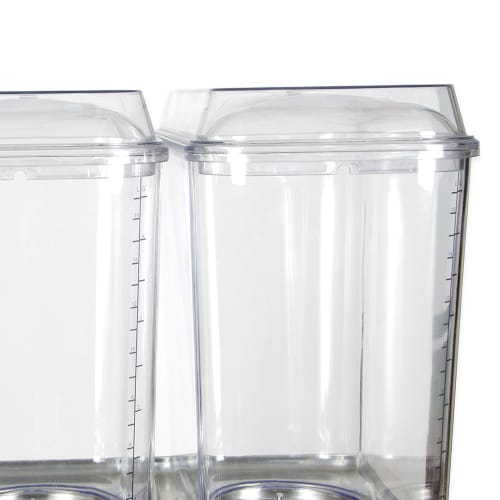 Crathco D35-4 Refrigerated Drink Dispenser w/ (3) 5 gal Bowls, Pre Mix, 115v