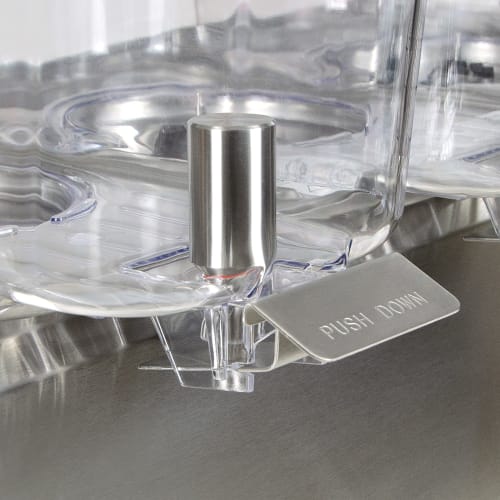 Crathco D35-4 Refrigerated Drink Dispenser w/ (3) 5 gal Bowls, Pre Mix, 115v