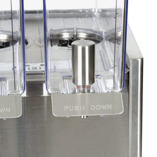 Crathco E29-3 Refrigerated Drink Dispenser w/ (2) 2 2/5 gal Bowls, Pre Mix, 115v