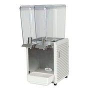 Crathco E29-4 11 1/4" MiniTwin PreMix Cold Beverage Dispenser w/ (2) 2 2/5 gal Bowls, 115v