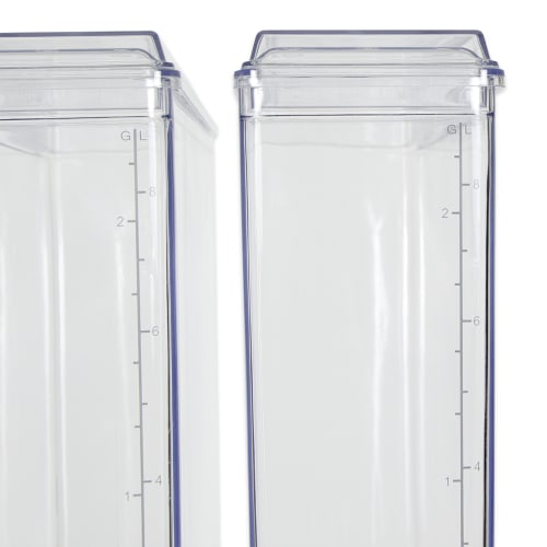 Crathco E29-4 11 1/4" MiniTwin PreMix Cold Beverage Dispenser w/ (2) 2 2/5 gal Bowls, 115v