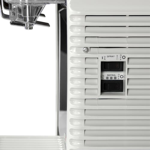 Crathco E29-4 11 1/4" MiniTwin PreMix Cold Beverage Dispenser w/ (2) 2 2/5 gal Bowls, 115v