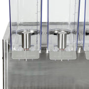 Crathco E49-3 Refrigerated Drink Dispenser w/ (4) 2 2/5 gal Bowls, Pre Mix, 115v