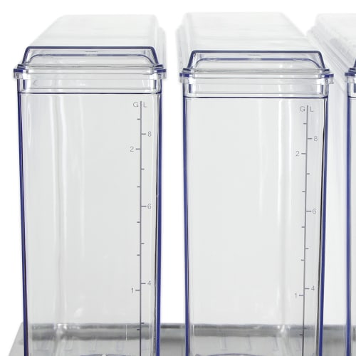 Crathco E49-3 Refrigerated Drink Dispenser w/ (4) 2 2/5 gal Bowls, Pre Mix, 115v