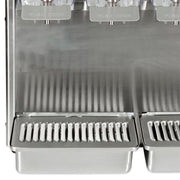 Crathco E49-3 Refrigerated Drink Dispenser w/ (4) 2 2/5 gal Bowls, Pre Mix, 115v