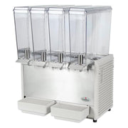 Crathco E49-4 Refrigerated Drink Dispenser w/ (4) 2 2/5 gal Bowls, Pre Mix, 115v