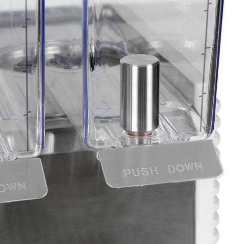 Crathco E49-4 Refrigerated Drink Dispenser w/ (4) 2 2/5 gal Bowls, Pre Mix, 115v