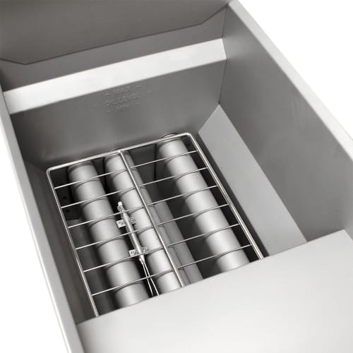 Cecilware Pro Gas Fryer - (1) 40 lb Vat, Floor Model, Liquid Propane (FMS403LP)