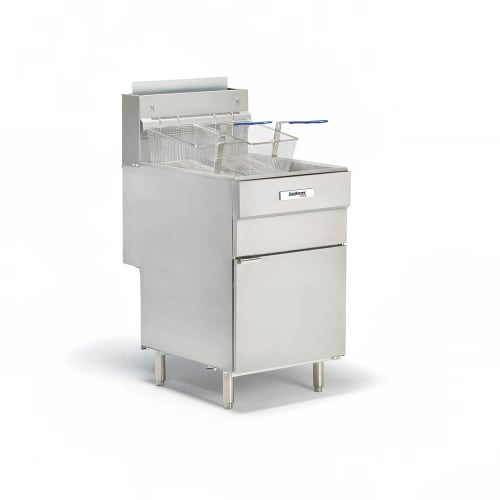 Cecilware Pro Gas Fryer - (1) 70 lb Vat, Floor Model, Natural Gas (FMS705NAT)