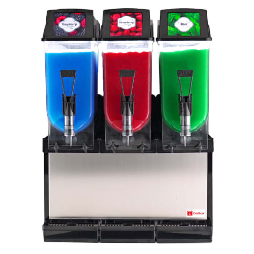 Crathco FROSTY 3 23 3/5" Frosty Frozen Drink Machine w/ (3) 3 1/5 gal Bowls - 115v