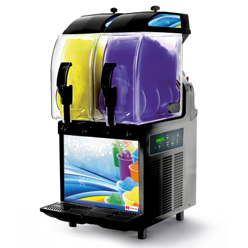 Crathco I-PRO 2M W/LIGHT 16" I-PRO Frozen Drink Machine w/ (2) 2 9/10 gal Bowls - 115v