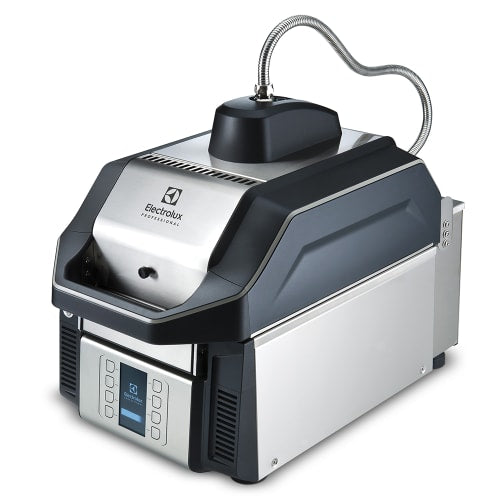 Electrolux Professional 603940 Single Commercial Panini Press w/ Aluminum & Glass Grooved & Smooth Plates, 208v/1ph