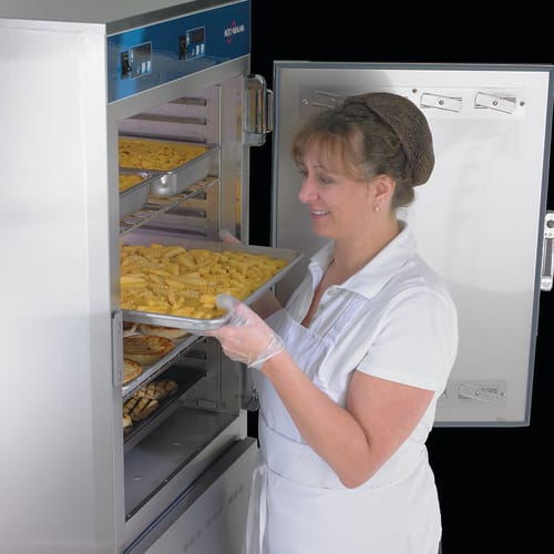 Alto-Shaam 1200-UP-QS Halo Heat® Full Height Insulated Mobile Heated Cabinet w/ (16) Pan Capacity, 120v