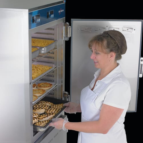 Alto-Shaam 1200-UP-QS Halo Heat® Full Height Insulated Mobile Heated Cabinet w/ (16) Pan Capacity, 120v