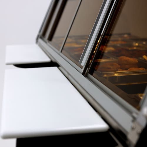 Alto-Shaam ED3-72 72" Full Service Countertop Heated Display Case - 240v