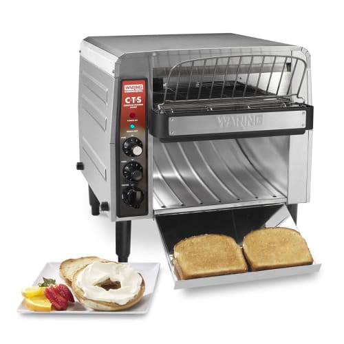 Waring CTS1000B Conveyor Toaster - 1000 Slices/hr w/ 2" Product Opening, 208v/1ph