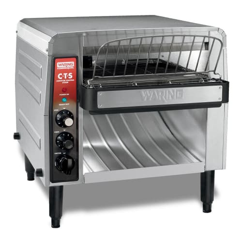 Waring CTS1000B Conveyor Toaster - 1000 Slices/hr w/ 2" Product Opening, 208v/1ph