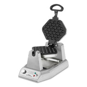 Waring WBW300X Single Bubble Waffle Maker w/ Cast Aluminum Grids, 1200W