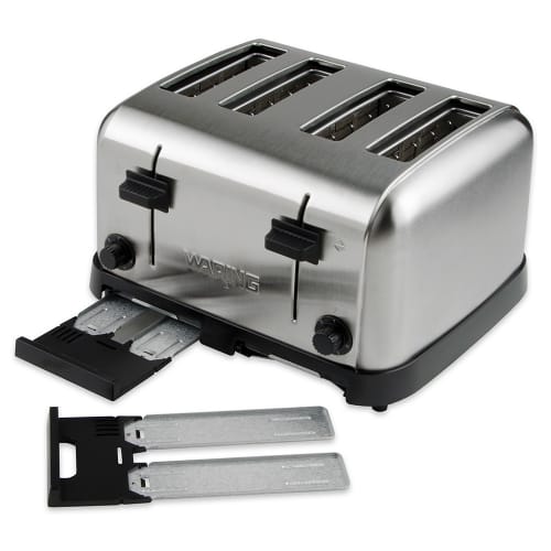 Waring WCT708 Slot Toaster w/ 4 Slice Capacity & 1 3/8"W Product Opening - 120v