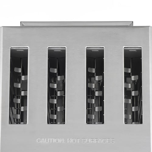 Waring WCT800 Slot Toaster w/ 4 Slice Capacity & 1 1/8"W Product Opening - 120v