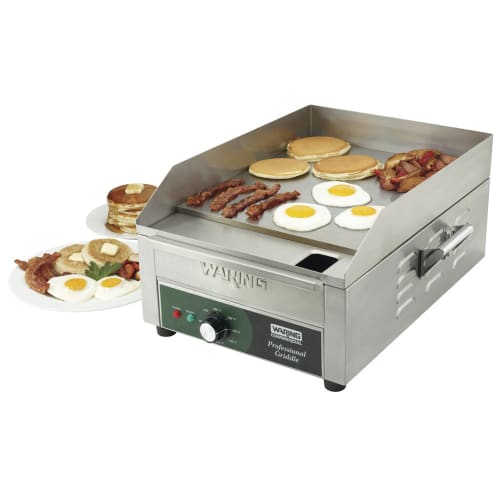 Waring WGR140X 17" Electric Griddle w/ Thermostatic Controls - 1" Steel Plate, 120v