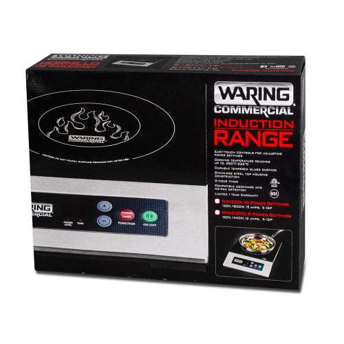 Waring WIH200 Countertop Induction Cooktop w/ (1) Burner, 120v/1ph