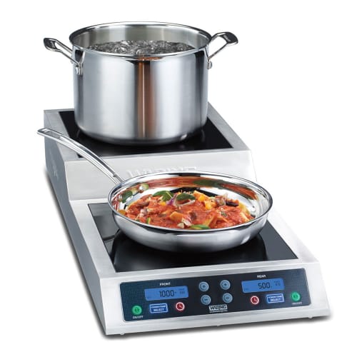 Waring WIH800 Countertop Induction Cooktop w/ (2) Burners, 208-240v/1ph