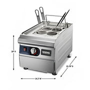 Waring WPC100 Pasta Cooker w/ (1) 3 1/5 gal Tank - Stainless, 240v/1ph