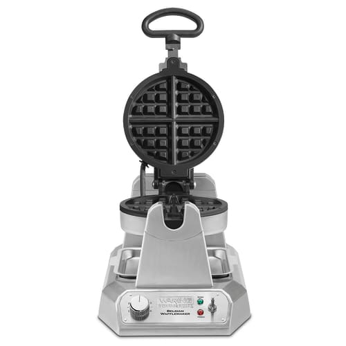 Waring WW180X Single Classic Belgian Waffle Maker w/ Cast Aluminum Grids, 1200W