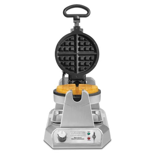 Waring WW180X Single Classic Belgian Waffle Maker w/ Cast Aluminum Grids, 1200W