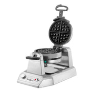 Waring WW200 Double Classic Belgian Waffle Maker w/ Cast Aluminum Grids, 1400W
