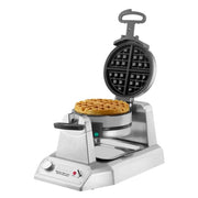 Waring WW200 Double Classic Belgian Waffle Maker w/ Cast Aluminum Grids, 1400W