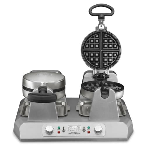Waring WW250BX Double Classic Belgian Maker w/ Cast Aluminum Grids, 2700W