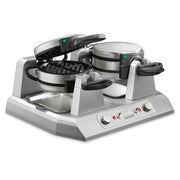 Waring WW300BX Quad Classic Belgian Waffle Maker w/ Cast Aluminum Grids, 2700W