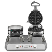 Waring WW300BX Quad Classic Belgian Waffle Maker w/ Cast Aluminum Grids, 2700W