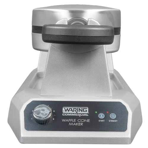 Waring WWCM180 Single Waffle Cone Maker w/ Embedded Heating Element & Extra-Deep Drip Pan