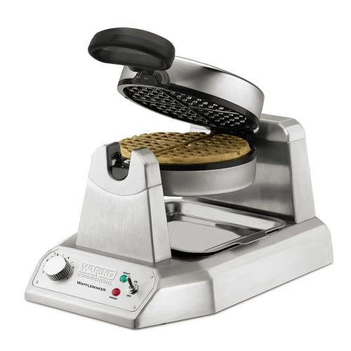 Waring WWD180X Single Classic American Waffle Maker w/ Cast Aluminum Grids, 1200W