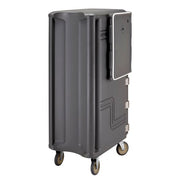 Cambro 1826DBC615 Camcart® Insulated Food Carrier w/ (26) Pan Capacity, Charcoal Gray