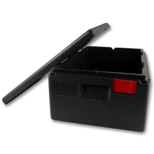 Cambro EPP160 GoBox™ Insulated Food Carrier - 37 1/2 qt w/ (1) Pan Capacity, Black