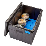 Cambro EPP180XLTSW110 GoBox™ Insulated Food Carrier - 68 1/5 qt w/ (1) Pan Capacity, Black