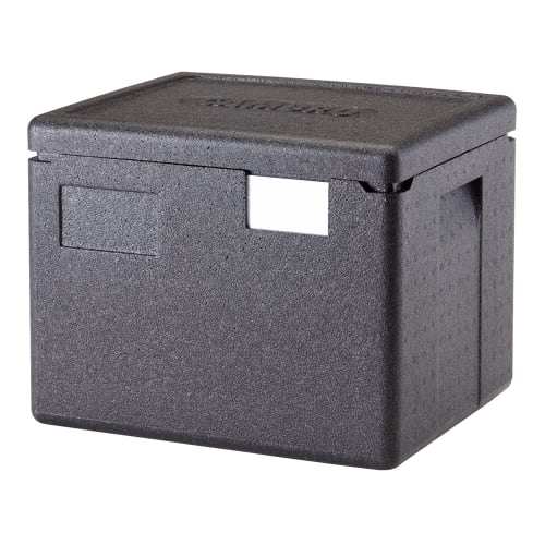 Cambro EPP280SW110 GoBox™ Insulated Food Carrier - 23 3/5 qt w/ (1) Pan Capacity, Black