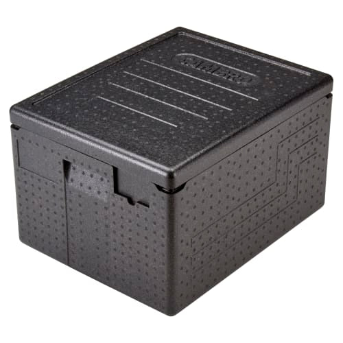 Cambro EPPMTSW110 GoBox® Insulated Food Carrier w/ (24) Meal Tray Capacity, Black