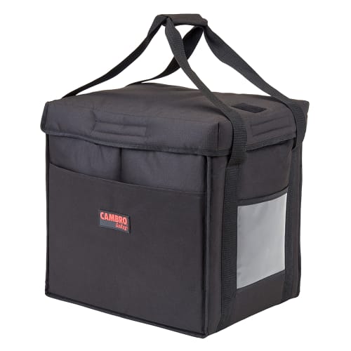Cambro GBD101011110 GoBag® Food Delivery Bag - 10" x 10" x 11", Nylon, Black