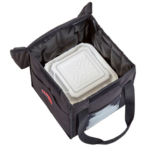 Cambro GBD101011110 GoBag® Food Delivery Bag - 10" x 10" x 11", Nylon, Black