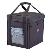 Cambro GBD121515110 GoBag™ Food Delivery Bag - 12" x 15" x 15", Nylon, Black