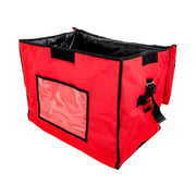 Cambro GBD211517521 GoBag® Stadium Food Delivery Bag - 21" x 15" x 17", Nylon, Cambro Red