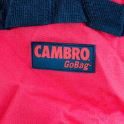 Cambro GBD211517521 GoBag® Stadium Food Delivery Bag - 21" x 15" x 17", Nylon, Cambro Red