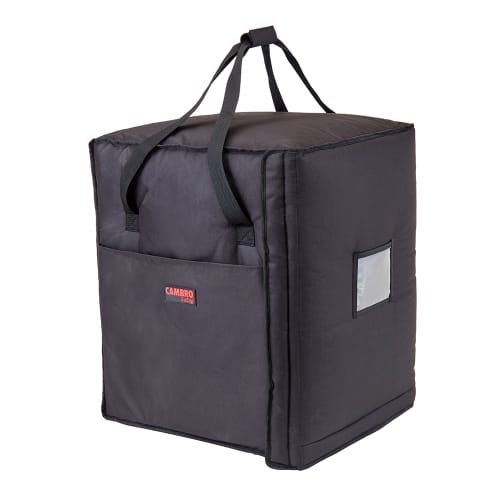 Cambro GBP1018110 GoBag® Pizza Delivery Bag - 19" x 19" x 23", Nylon, Black